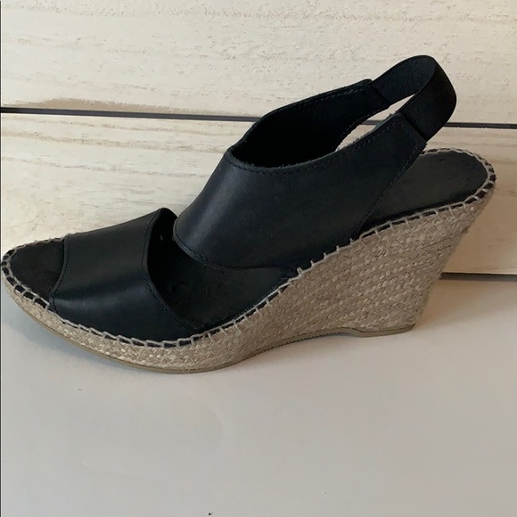 André Assous Black Espadrille Size 41 - Picture 4 of 6